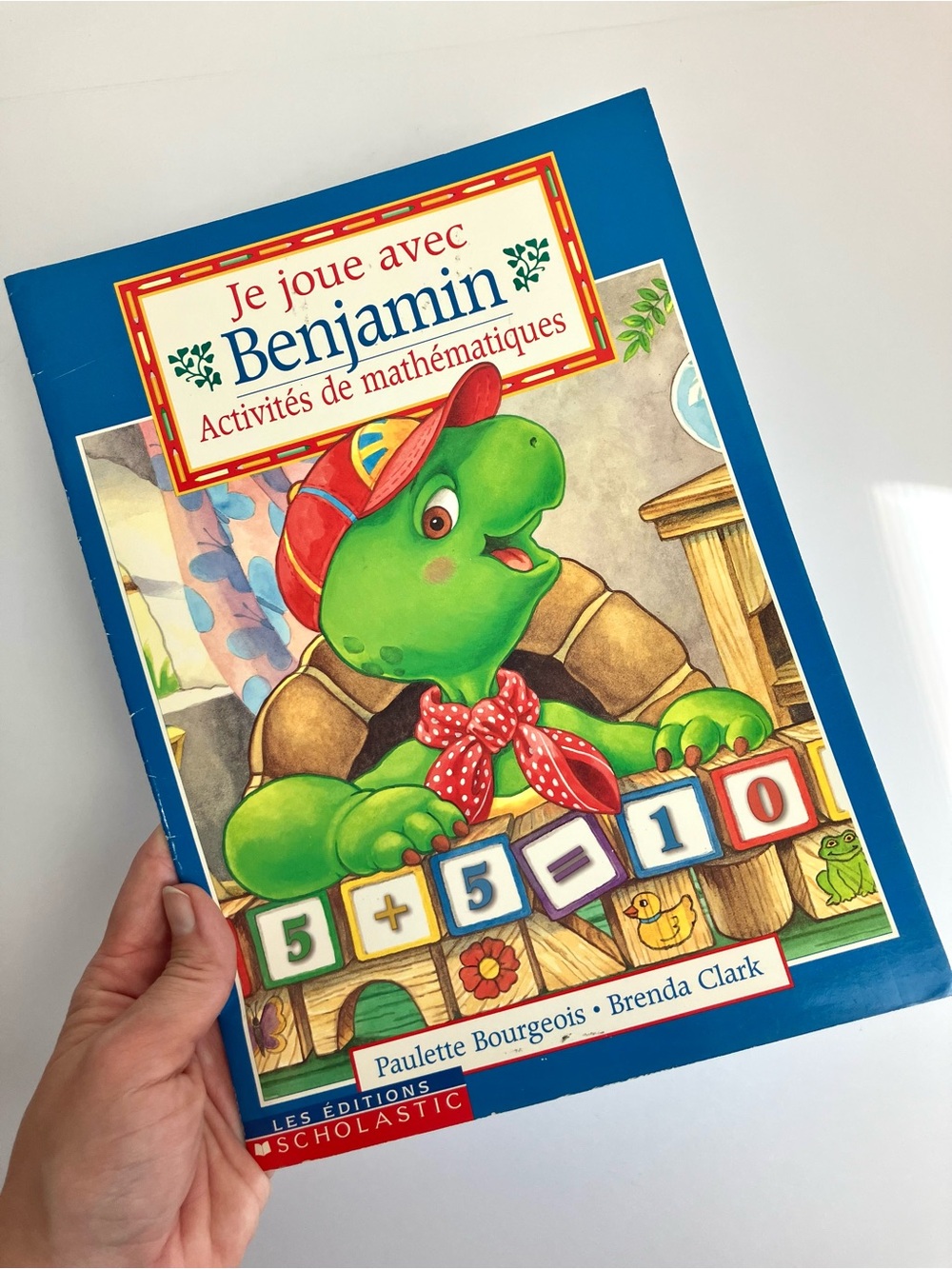 Benjamin la tortue vintage activités de mathématiques Maths Français Éducatif